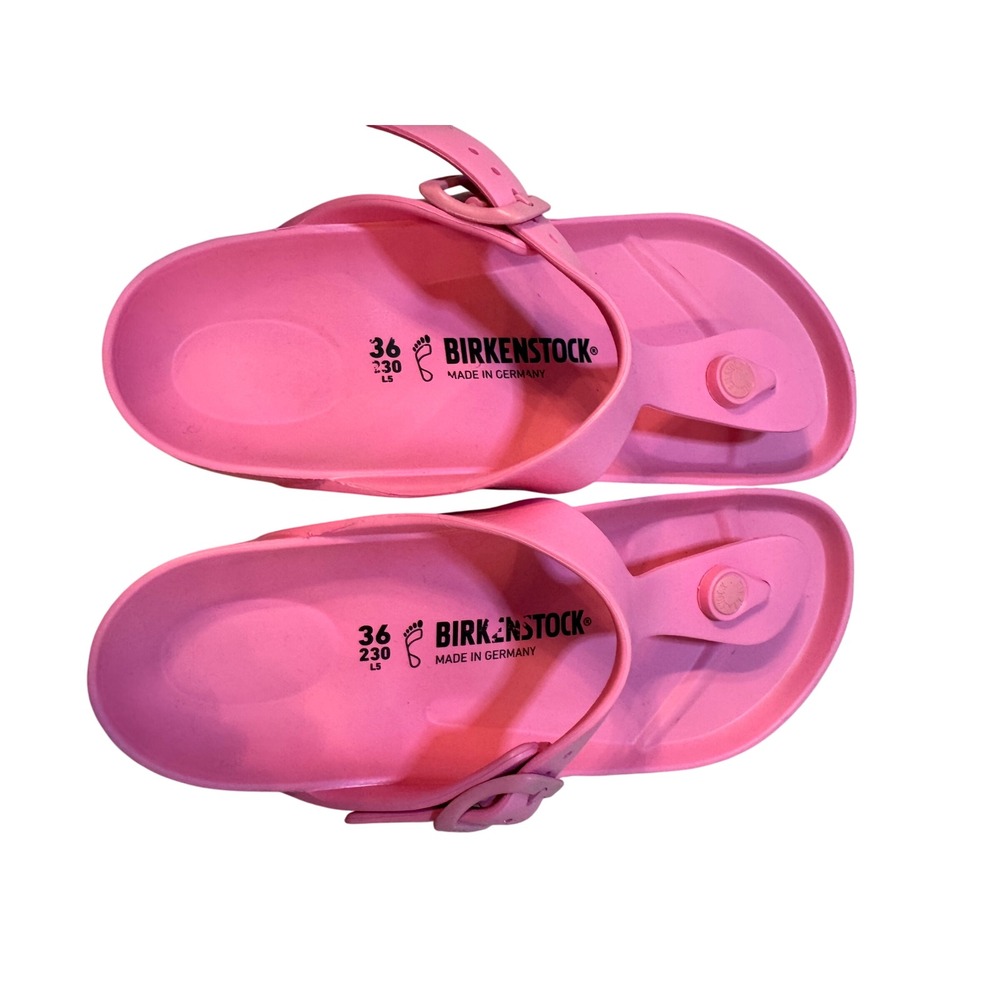 Birkenstock Gizeh Pink Thong Sandals Size 36 EU 230‎ US 5